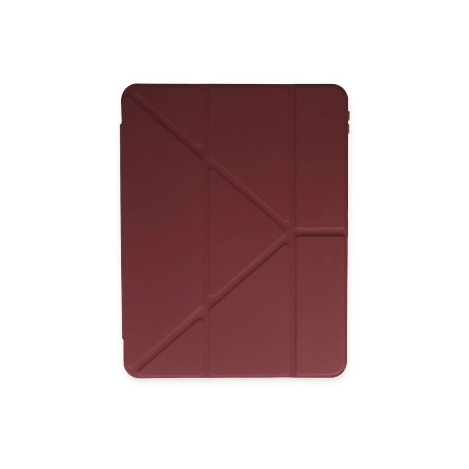 İpad Air 4 10.9 Kılıf Kalemlikli Mars Tablet Kılıfı - Mürdüm