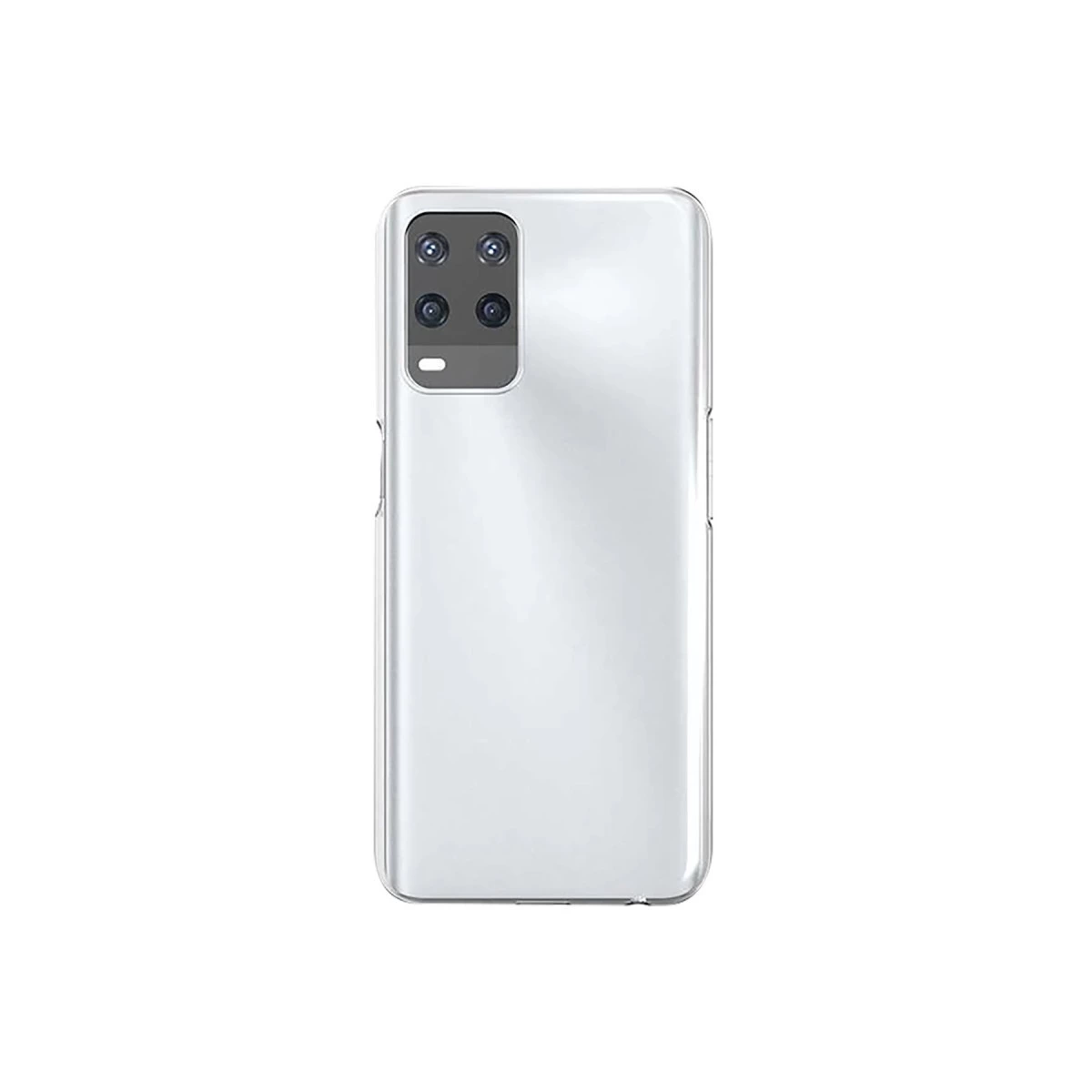 Oppo A54 4g Kılıf Deluxe 2mm Şeffaf Silikon - Şeffaf