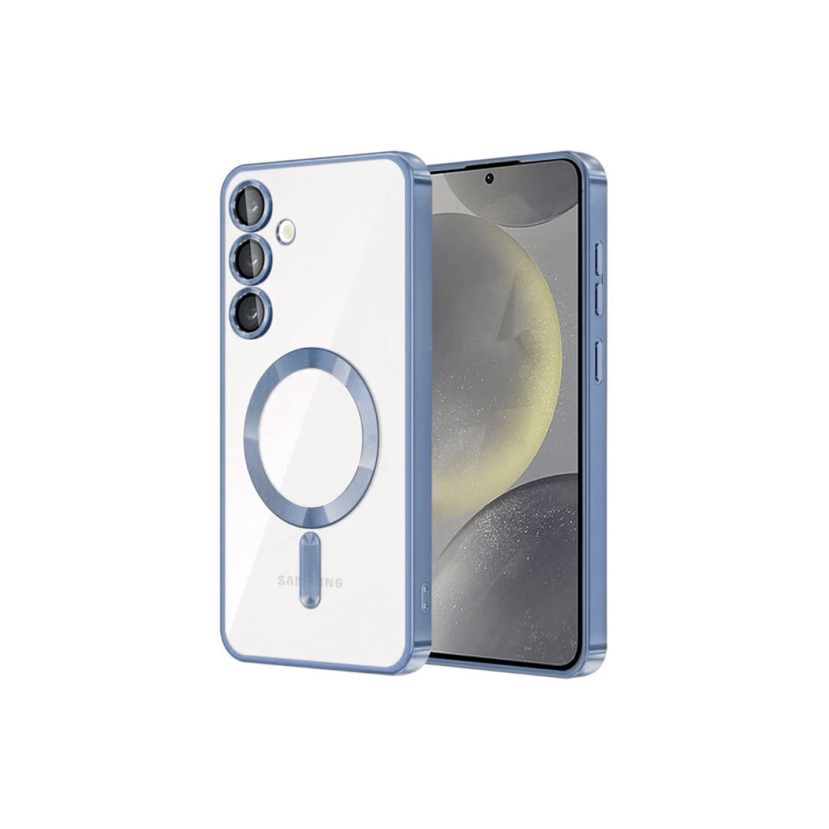 Samsung Galaxy S23 Plus Kılıf Kross Magneticsafe Kapak - Sierra Blue