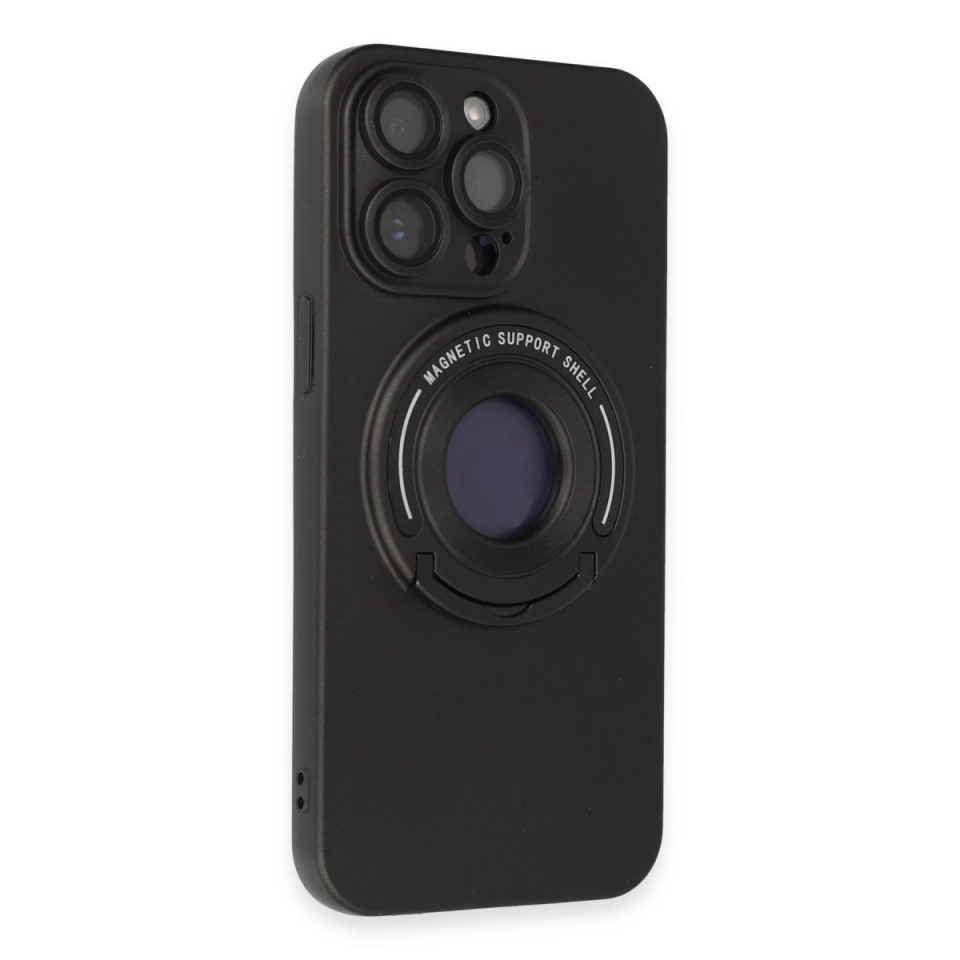 İphone 13 Pro Max Kılıf Lukka Magneticsafe Kapak - Siyah
