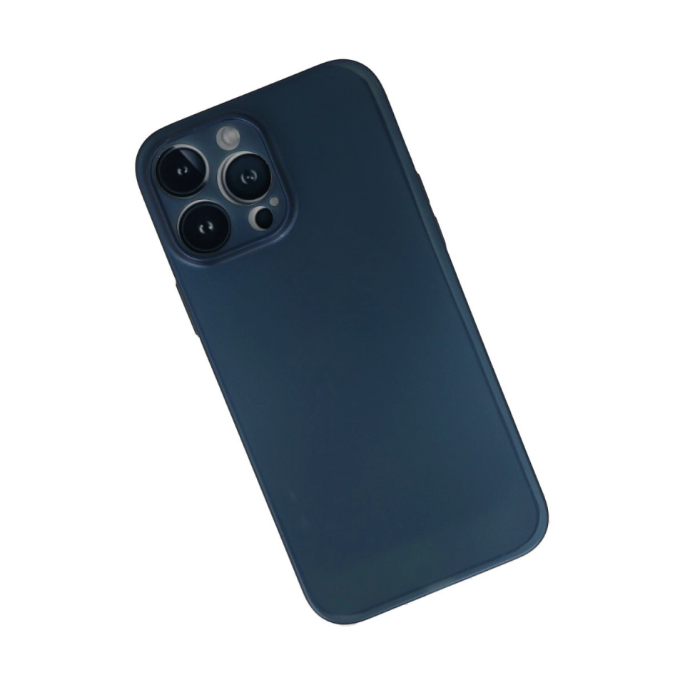 İphone 13 Pro Kılıf Pp Ultra İnce Kapak - Mavi