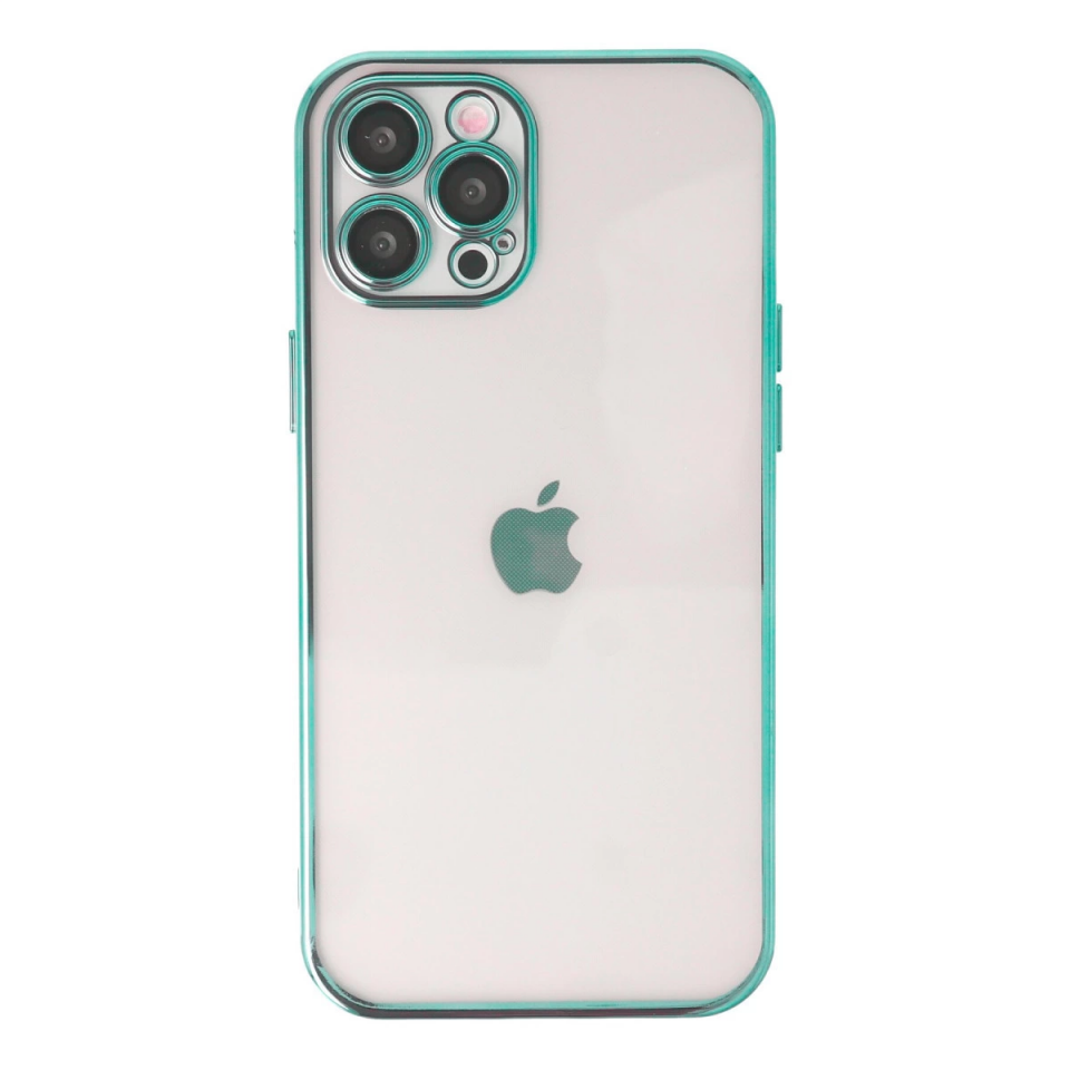 İphone 12 Pro Max Kılıf Razer Lensli Silikon - Yeşil