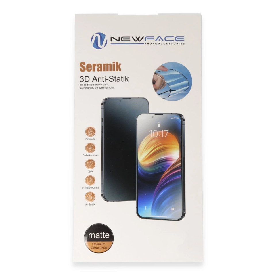 Xiaomi Redmi 12c 3d Antistatik Mat Seramik Nano Ekran Koruyucu
