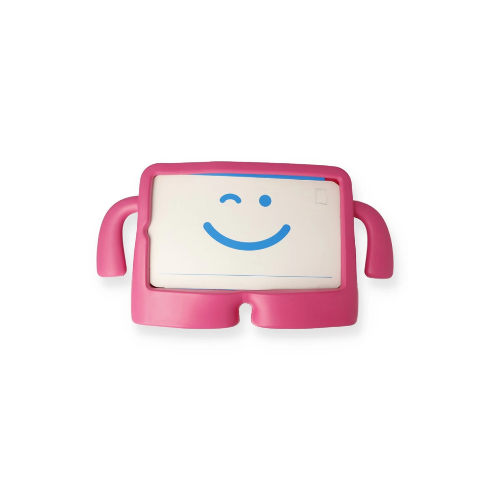 İpad 4 9.7 Kılıf Karakter Tablet Silikon - Pembe