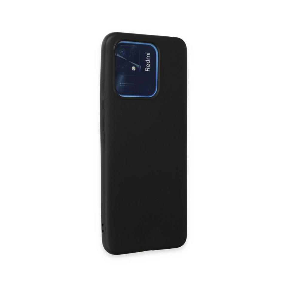 Xiaomi Redmi 10c Kılıf First Silikon - Siyah