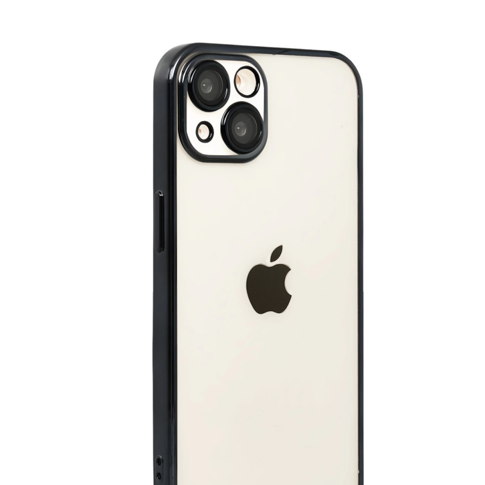 İphone 15 Razer Lensli Silikon - Siyah