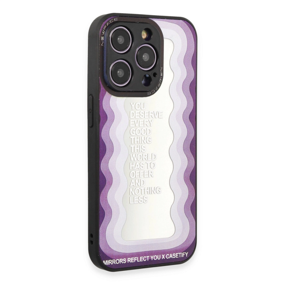 İphone 12 Pro Kılıf Mirror Desenli Kapak - Mirror - 5
