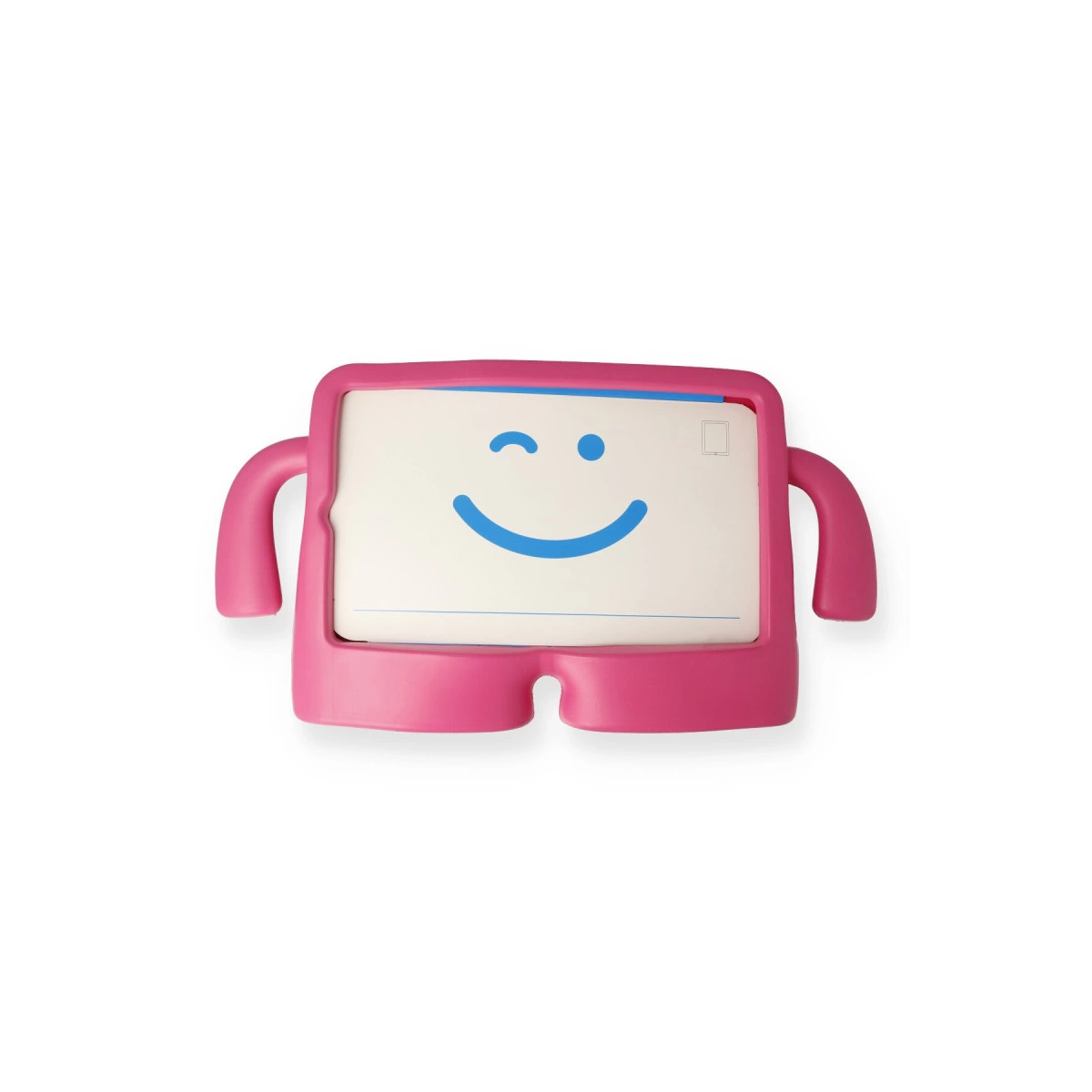 İpad 10.2 (7.nesil) Kılıf Karakter Tablet Silikon - Pembe