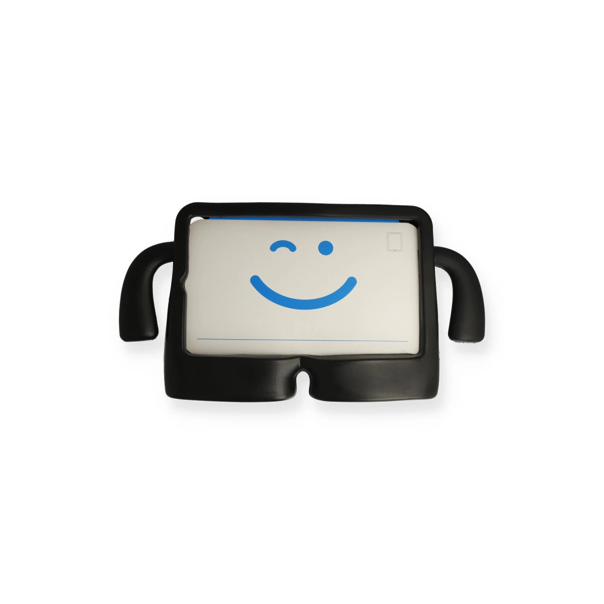 İpad Mini 5 Kılıf Karakter Tablet Silikon - Siyah