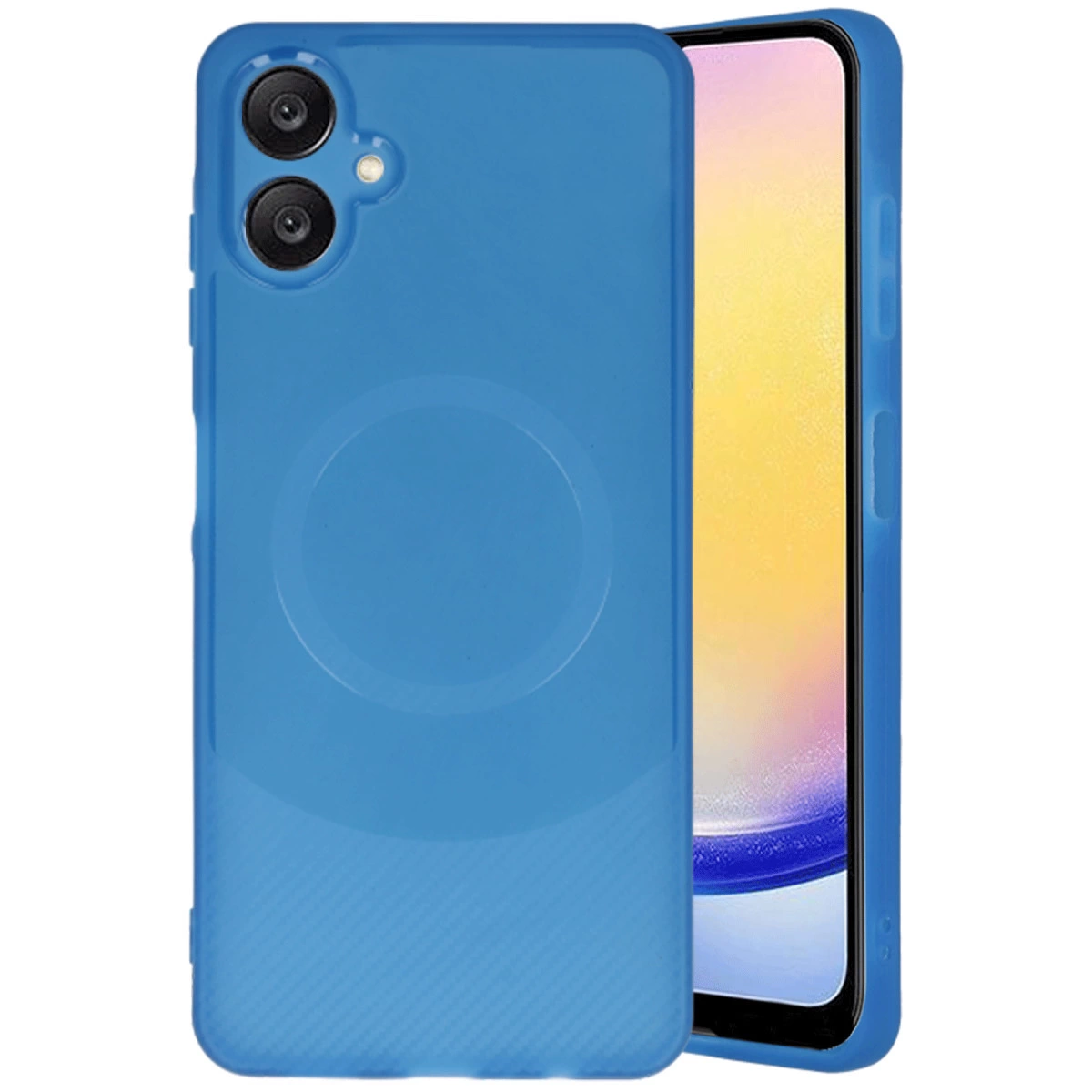 Samsung A06 Kılıf Maya Karbon Kapak - Lacivert