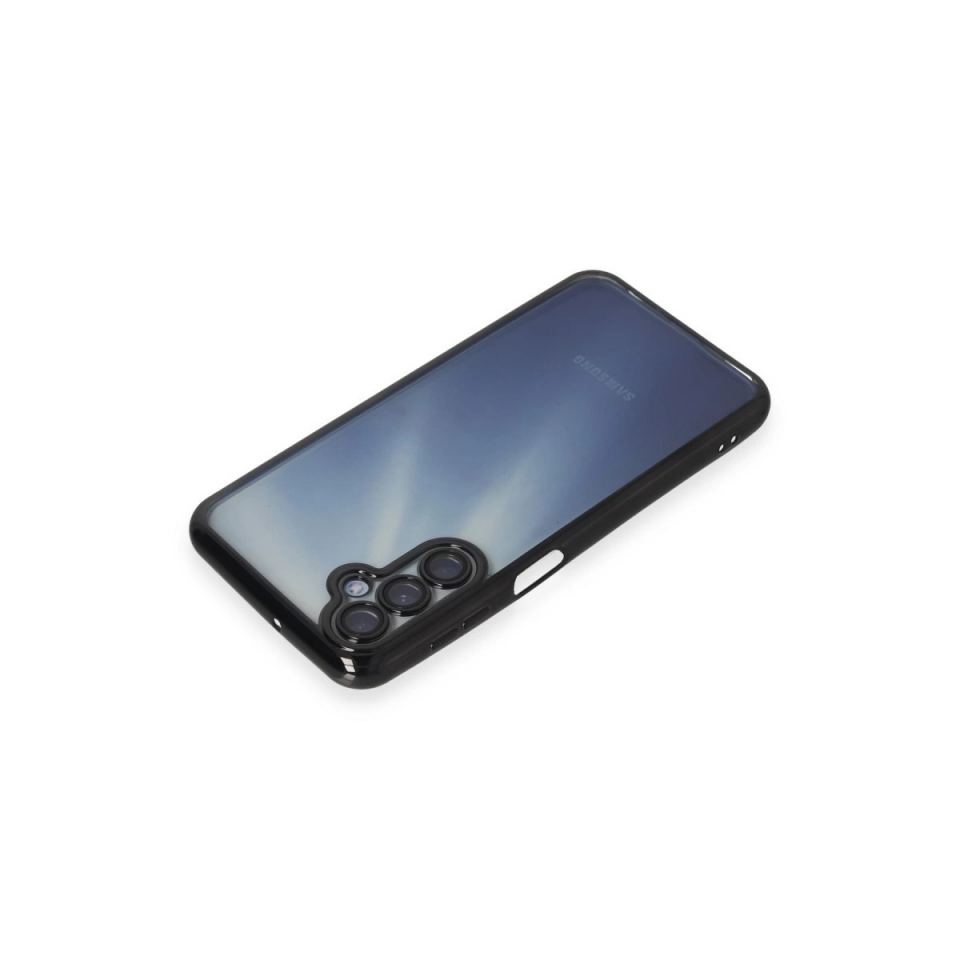 Samsung Galaxy A35 5g Kılıf Razer Lensli Silikon - Siyah