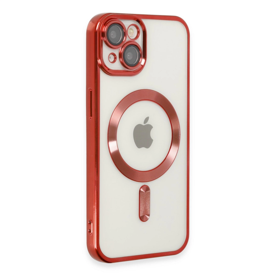 İphone 14 Plus Kılıf Kross Magneticsafe Kapak - Kırmızı