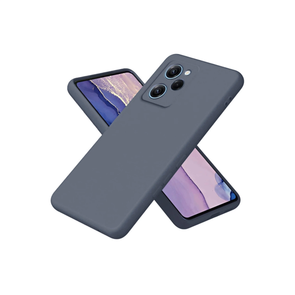 Xiaomi Poco X5 Pro 5g Nano İçi Kadife Silikon - Gri