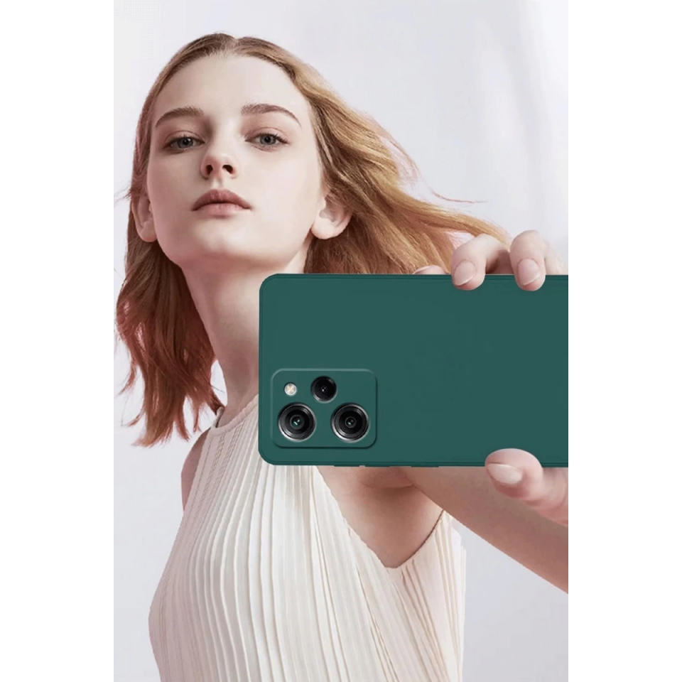 Xiaomi Poco X5 Pro 5g Nano İçi Kadife Silikon - Gri