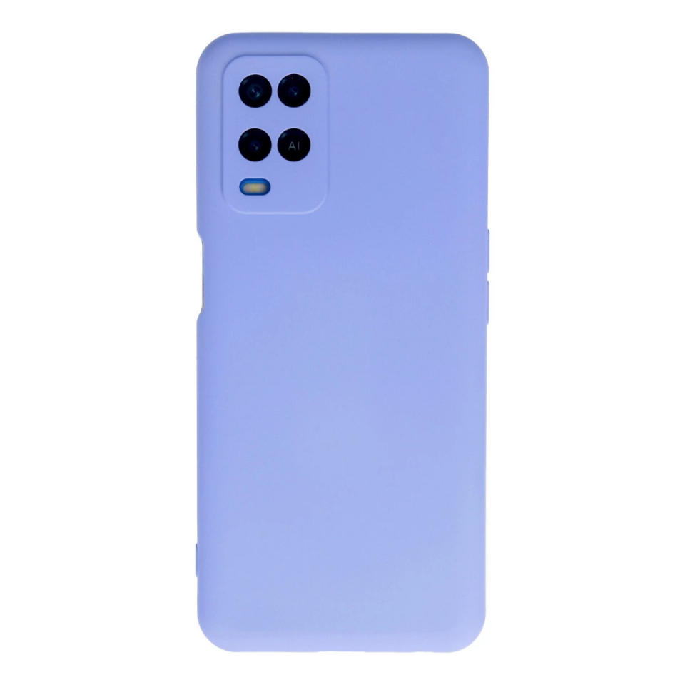 Oppo A54 4g Kılıf Nano İçi Kadife Silikon - Lila