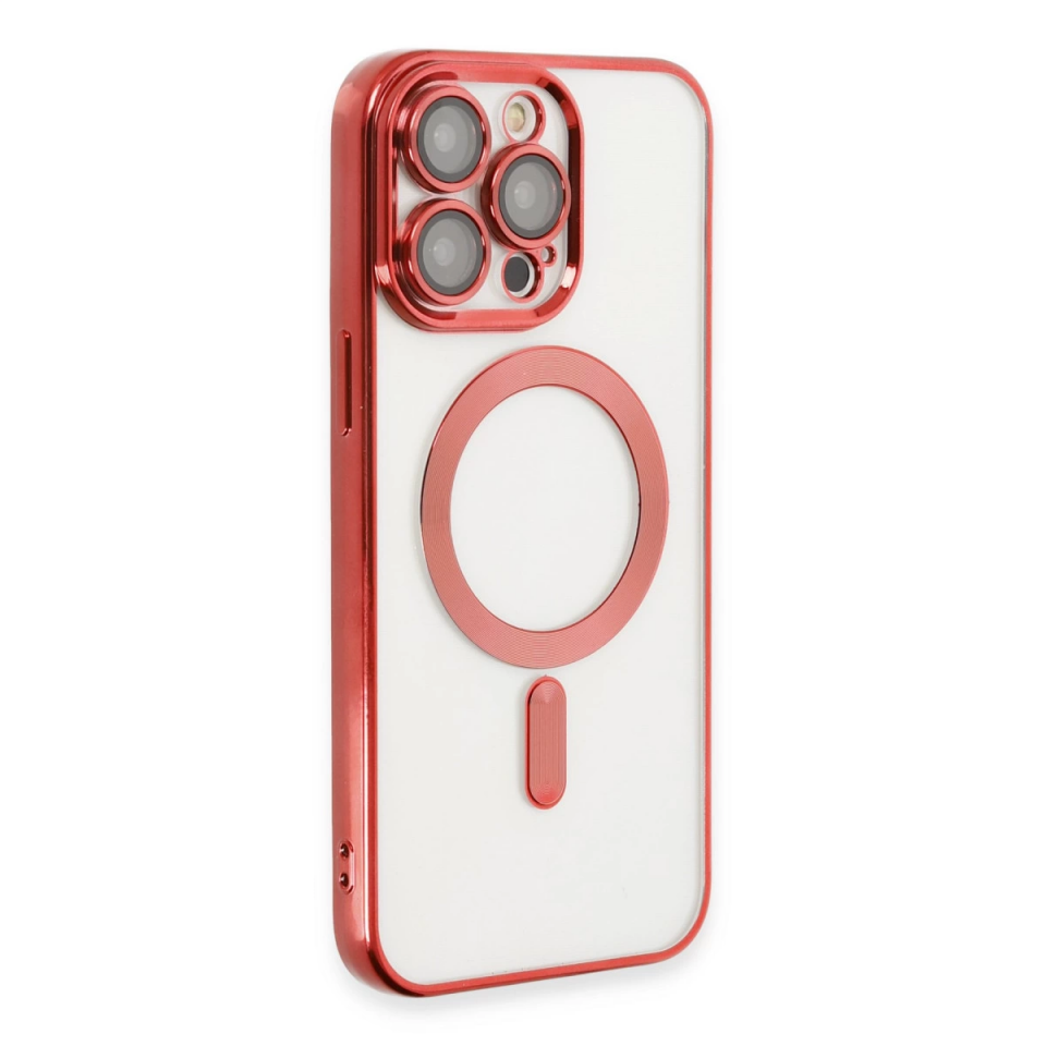 İphone 14 Pro Kılıf Kross Magneticsafe Kapak - Kırmızı