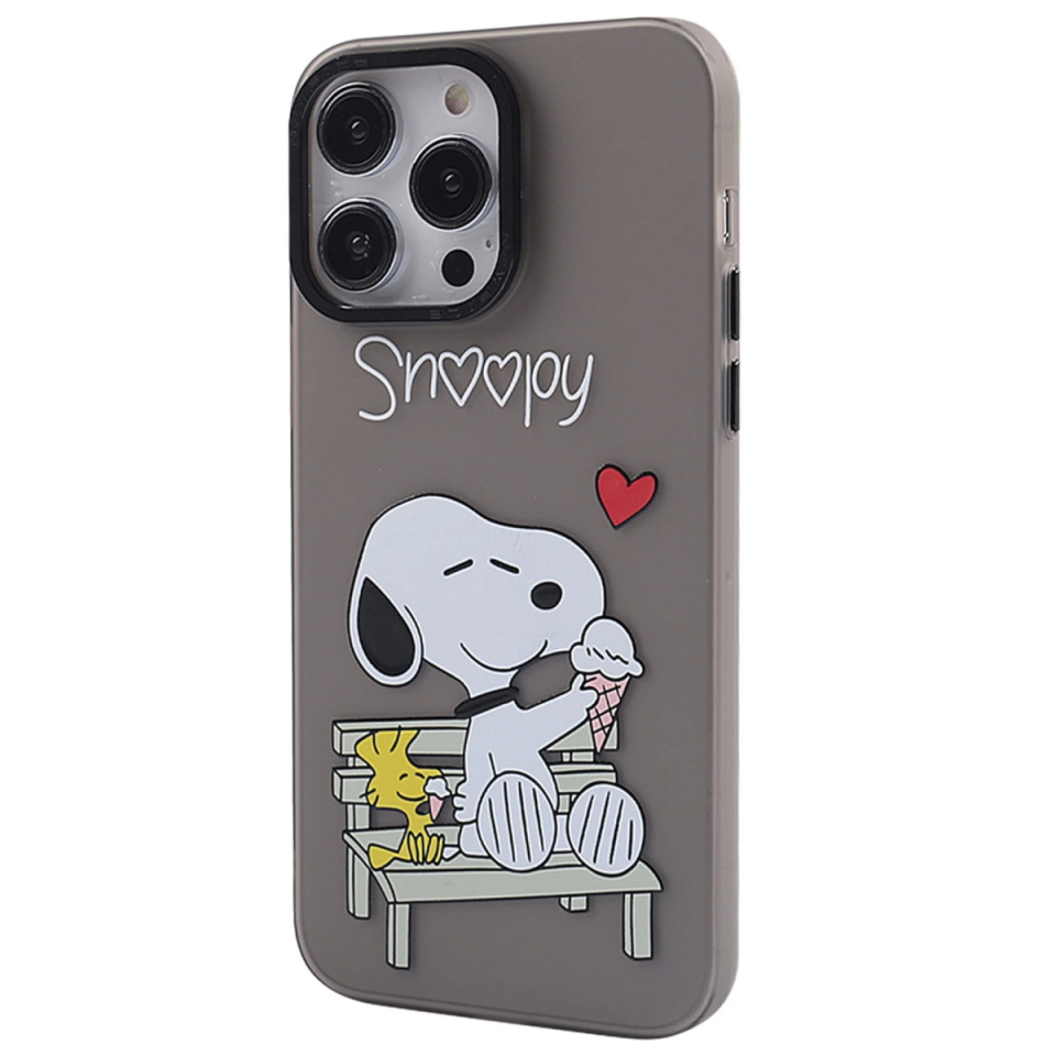 İphone 14 Pro Max Kılıf Prada Desenli Kapak - Prada Siyah - 2