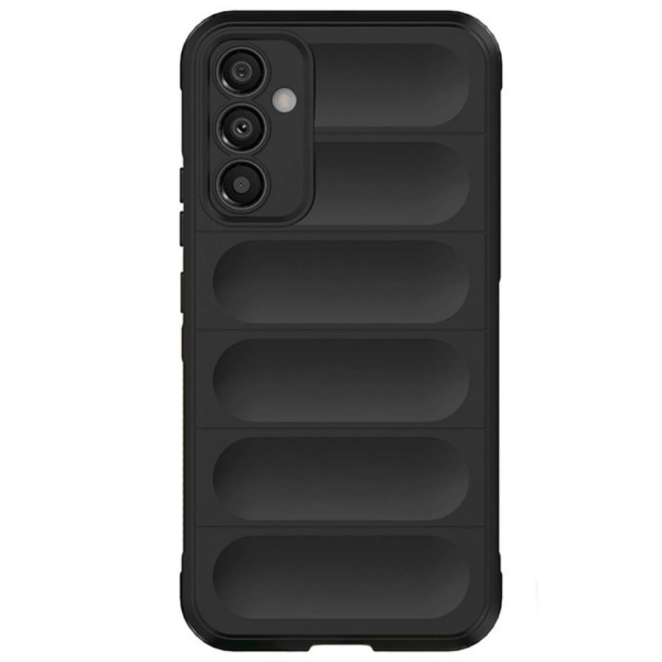 Samsung A56 Kılıf Optimum Silikon - Siyah