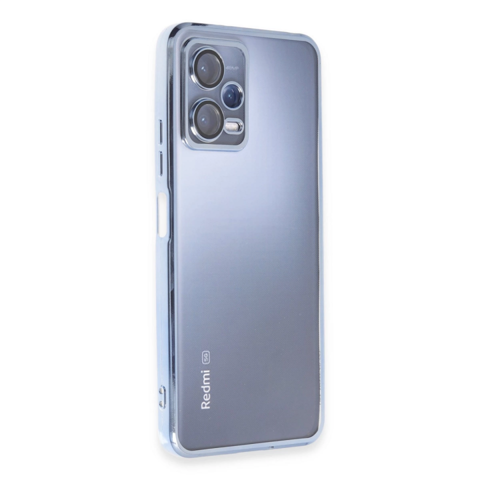 Xiaomi Redmi Note 12 5g Kılıf Razer Lensli Silikon - Açık Mavi