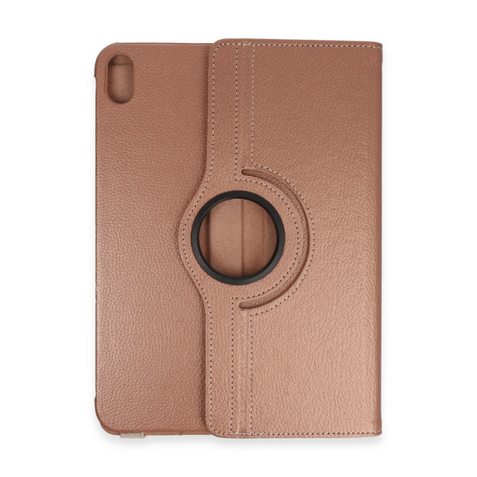 İpad 2022 10.9 (10.nesil) Kılıf 360 Tablet Deri Kılıf - Rose Gold