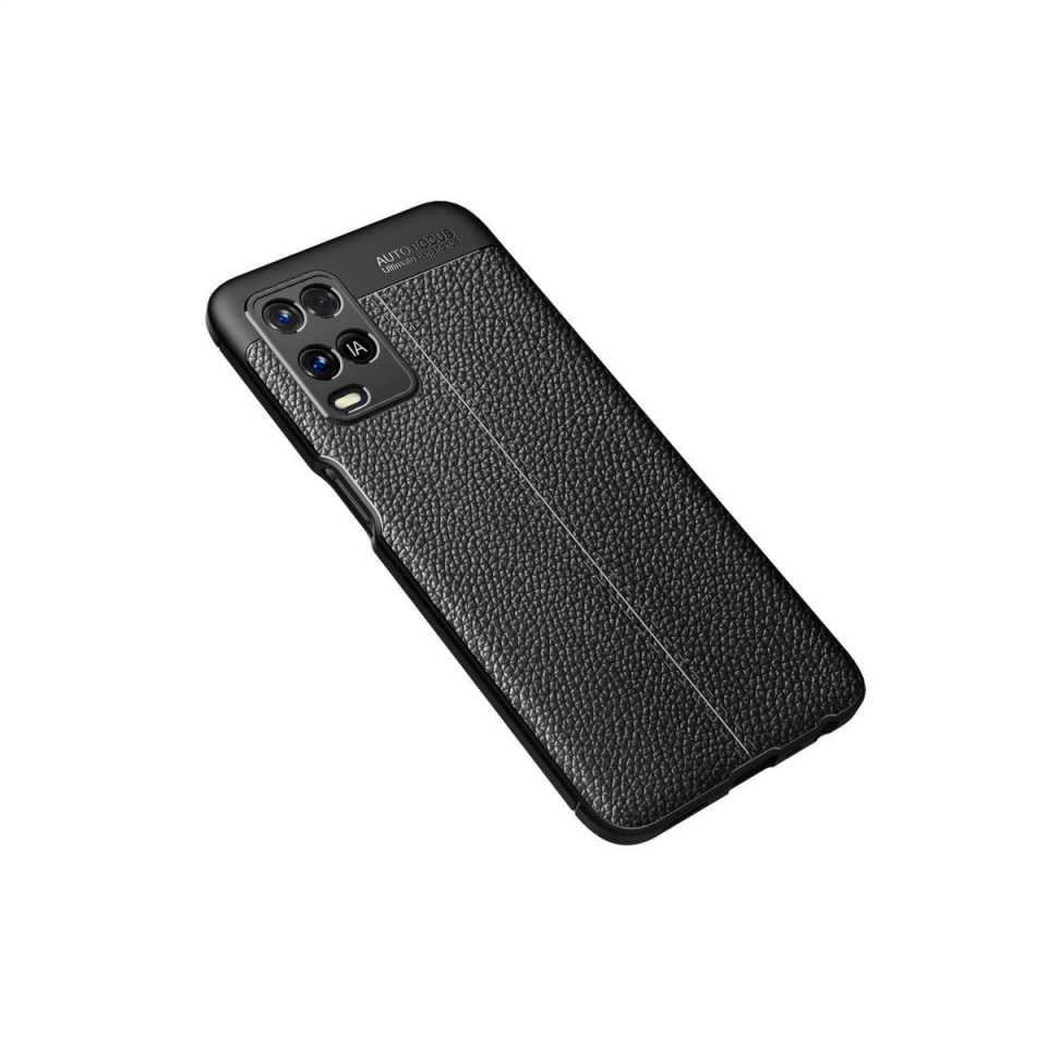 Oppo A54 4g Kılıf Auto Focus Kapak - Siyah