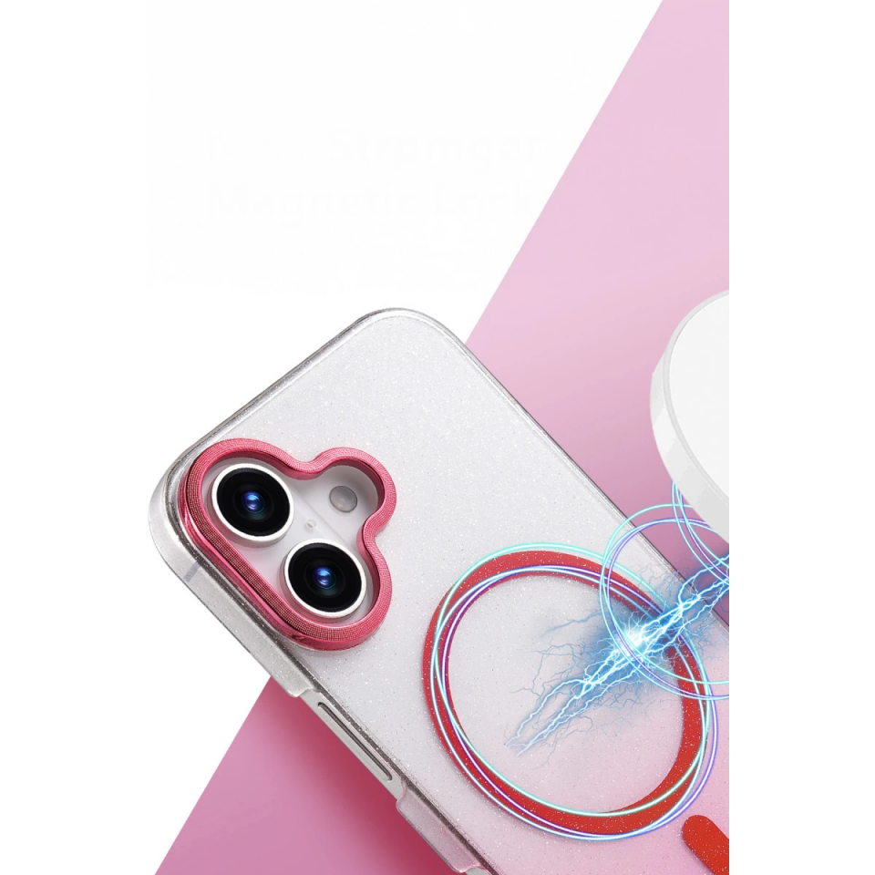 İphone 16 Glossy Magsafe Kapak - Çöl Titanyum