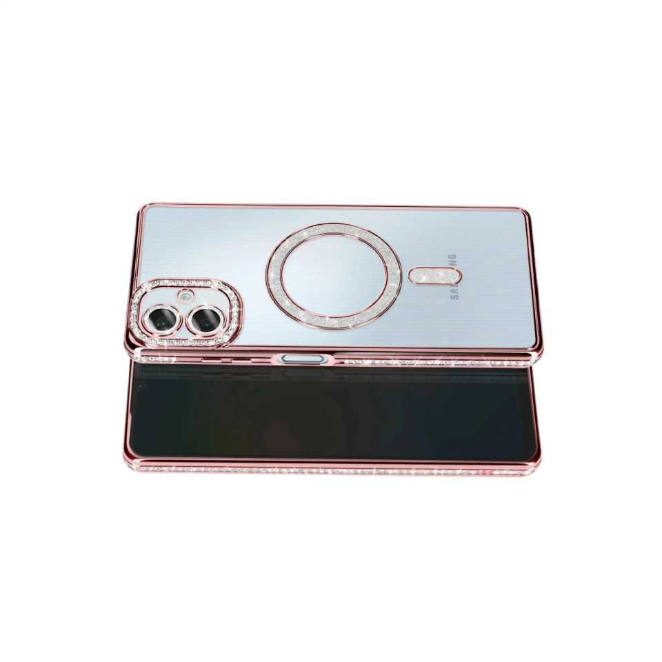 Samsung Galaxy A07 4g Joke Simli Magneticsafe Kılıf - Pembe