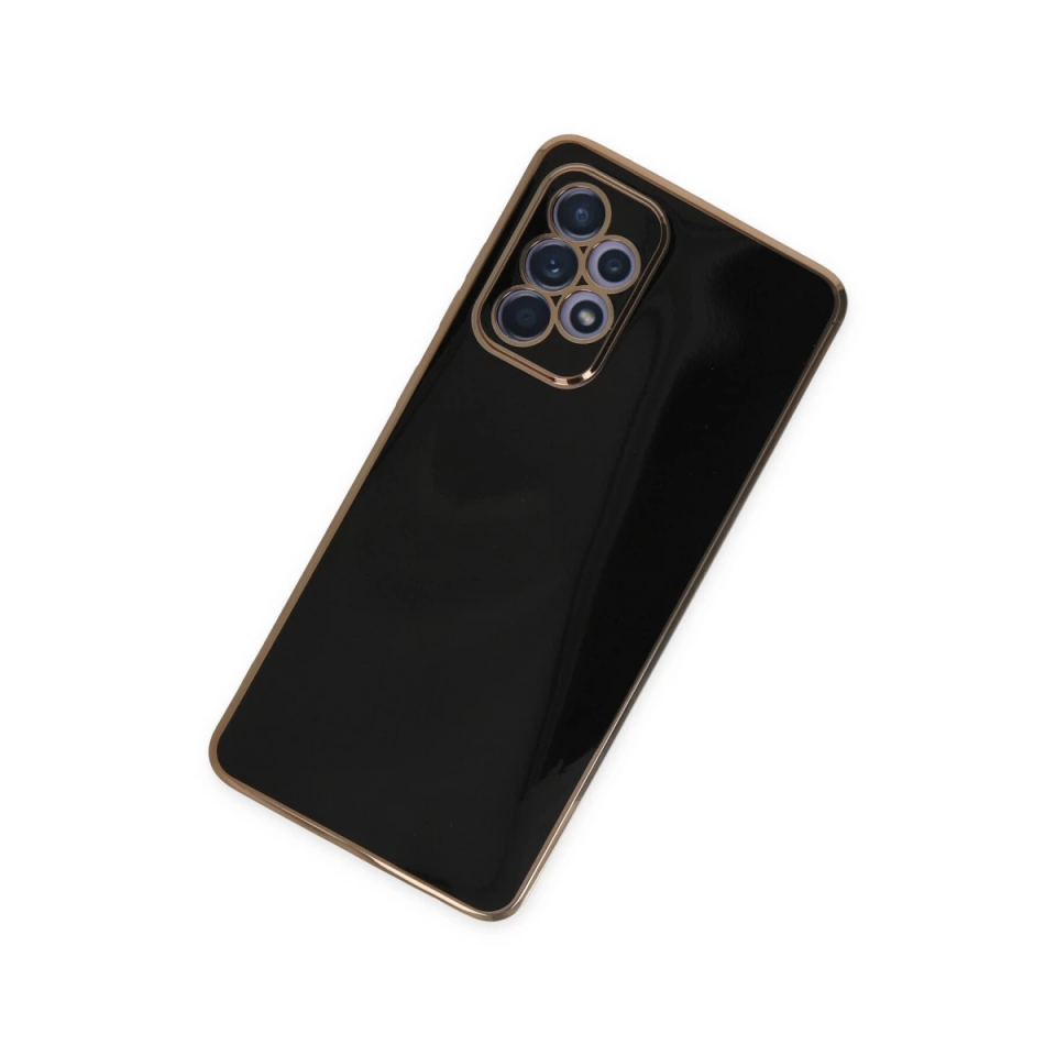 Samsung Galaxy A32 Kılıf Volet Silikon - Siyah