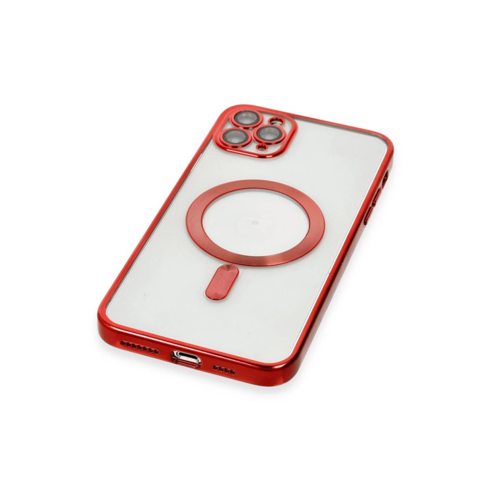 İphone 11 Pro Max Kılıf Kross Magneticsafe Kapak - Kırmızı