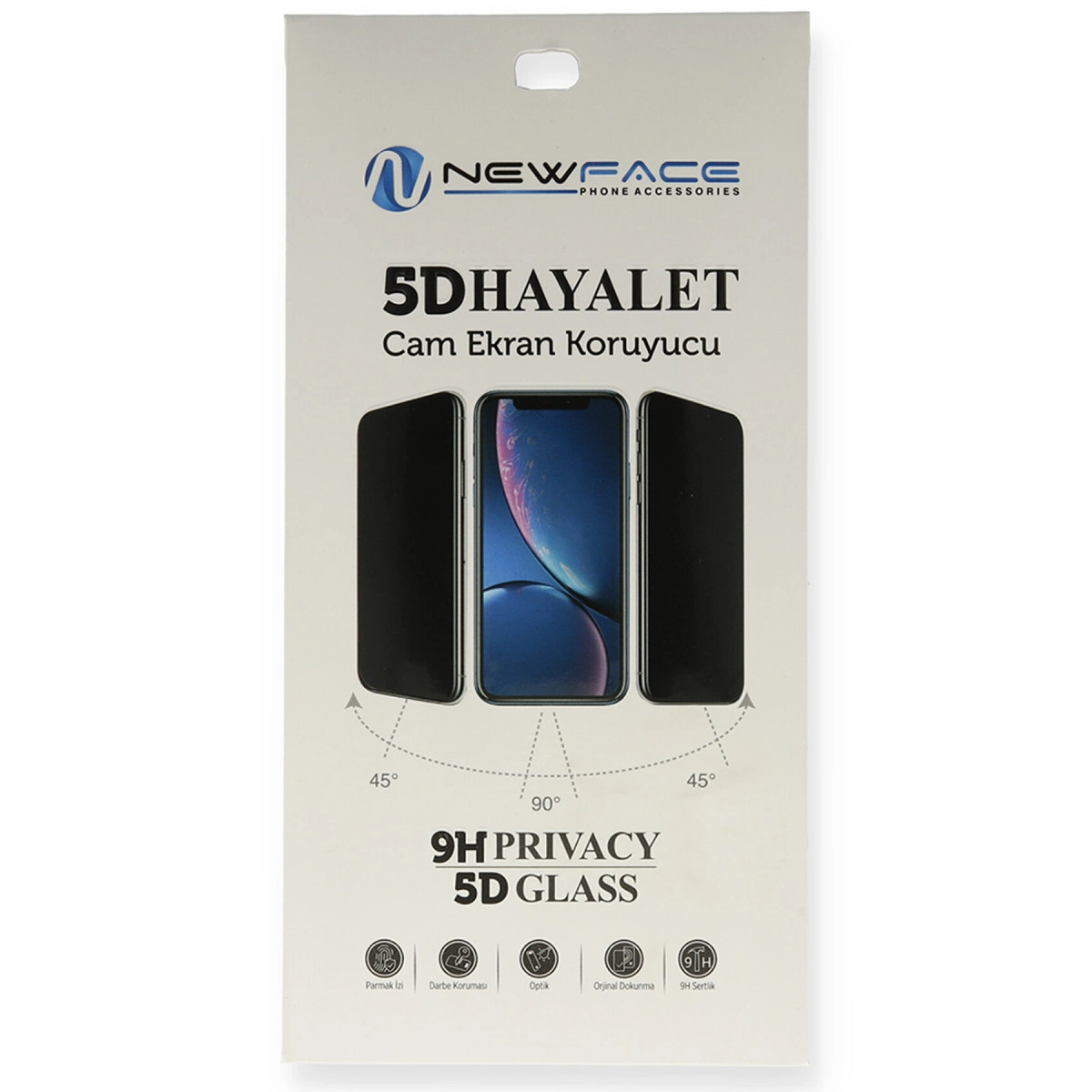 Oppo A73 5d Hayalet Cam Ekran Koruyucu