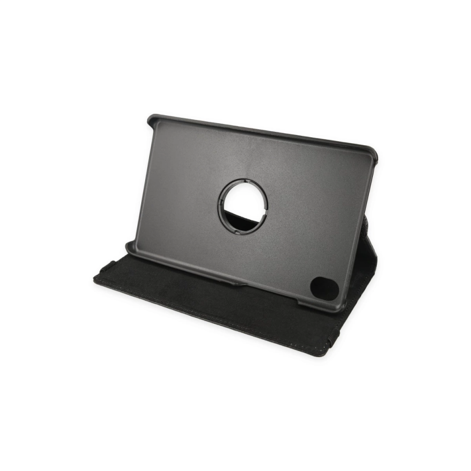 Lenovo Tab M8 Kılıf 360 Tablet Deri Kılıf - Siyah