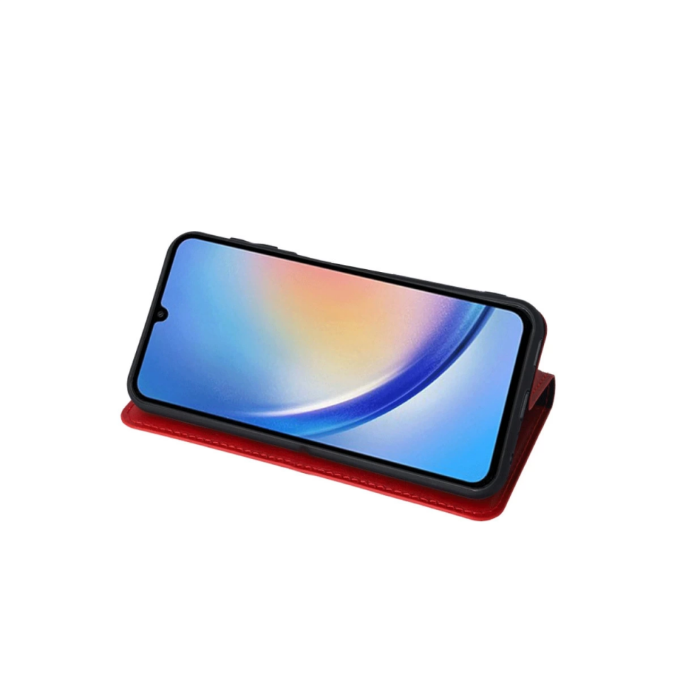 İphone 15 Trend S Plus Kapaklı Kılıf - Taba
