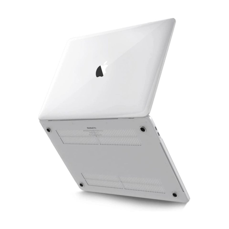 Macbook Pro 13 2021 Macbook Buzlu Kapak - Şeffaf