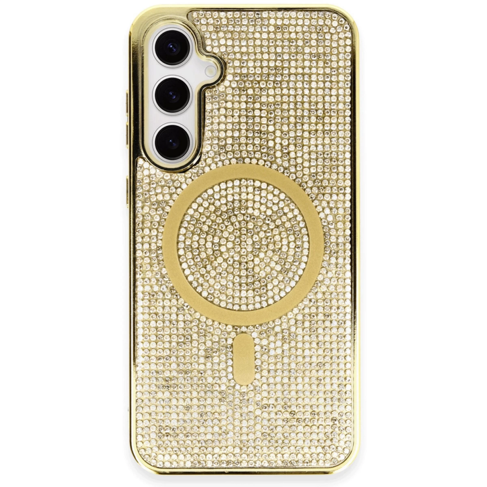 Joko Samsung Galaxy S23 Kılıf Helen Magsafe Kapak - Gold