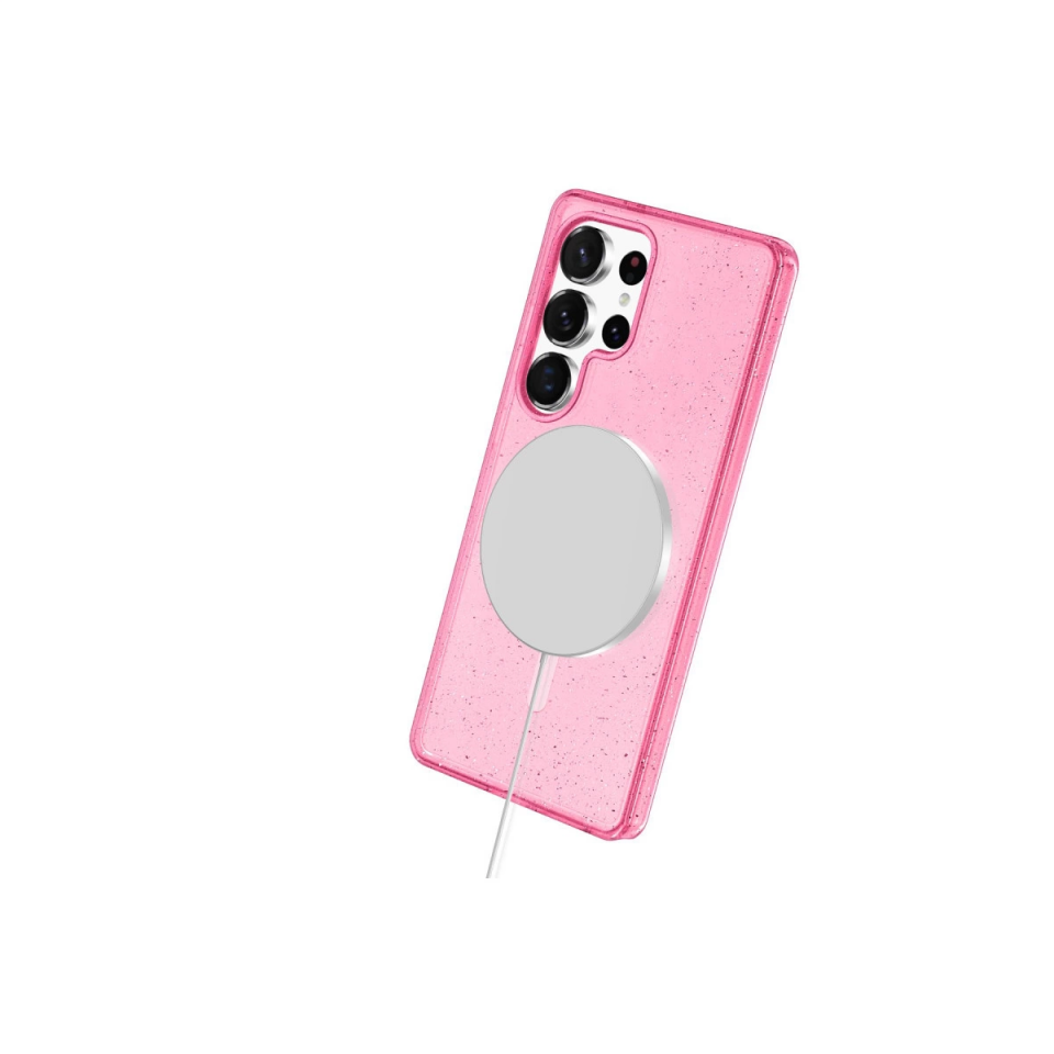 Joko Samsung Galaxy S23 Ultra Kılıf  Magsafe Kapak - Pembe