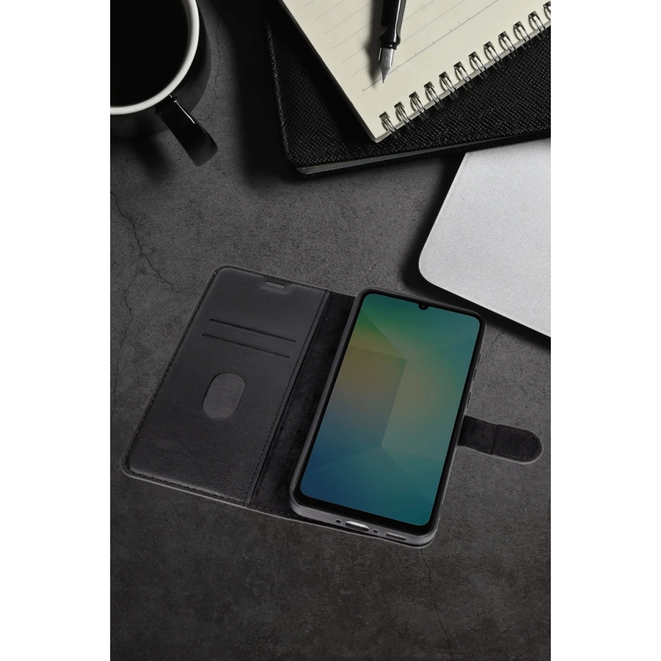 Samsung Galaxy A26 Kılıf Trend S Plus Kapaklı Kılıf - Yeşil
