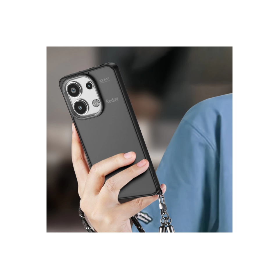 Xiaomi Redmi Note 13 4g Kılıf Elegant Kapak - Siyah