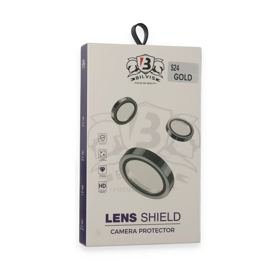 Samsung Galaxy S24 Bilvis Titan Kamera Lens - Gold
