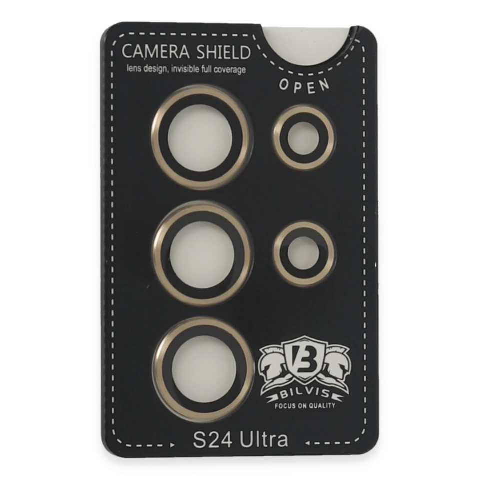 Samsung Galaxy S24 Ultra Bilvis Titan Kamera Lens - Gold