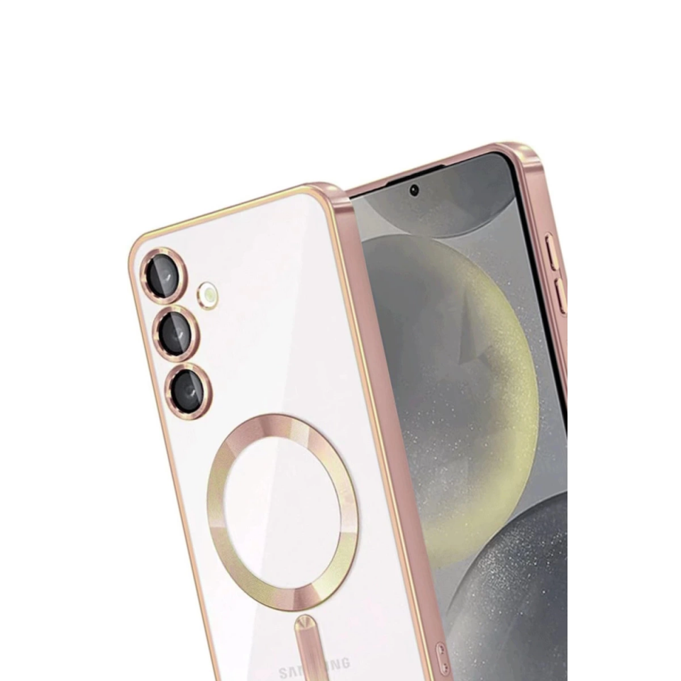Samsung Galaxy A55 5g Kross Magneticsafe Kapak - Rose
