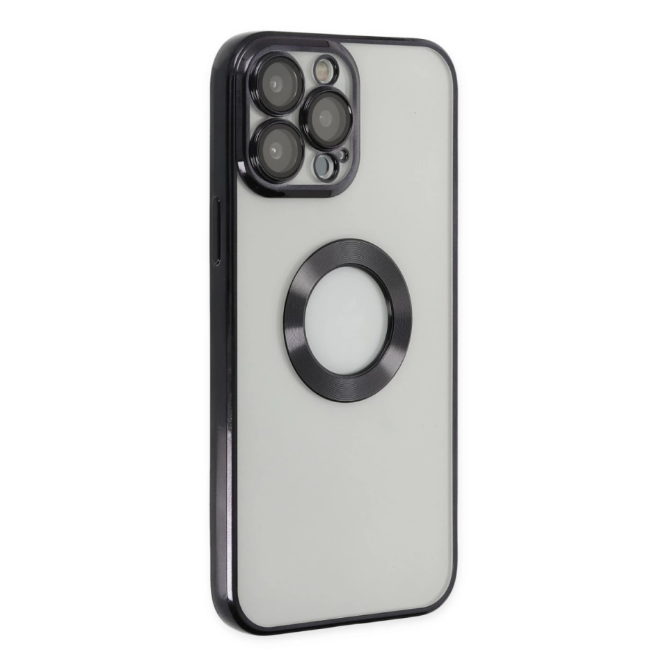 İphone 13 Pro Kılıf Slot Silikon - Siyah