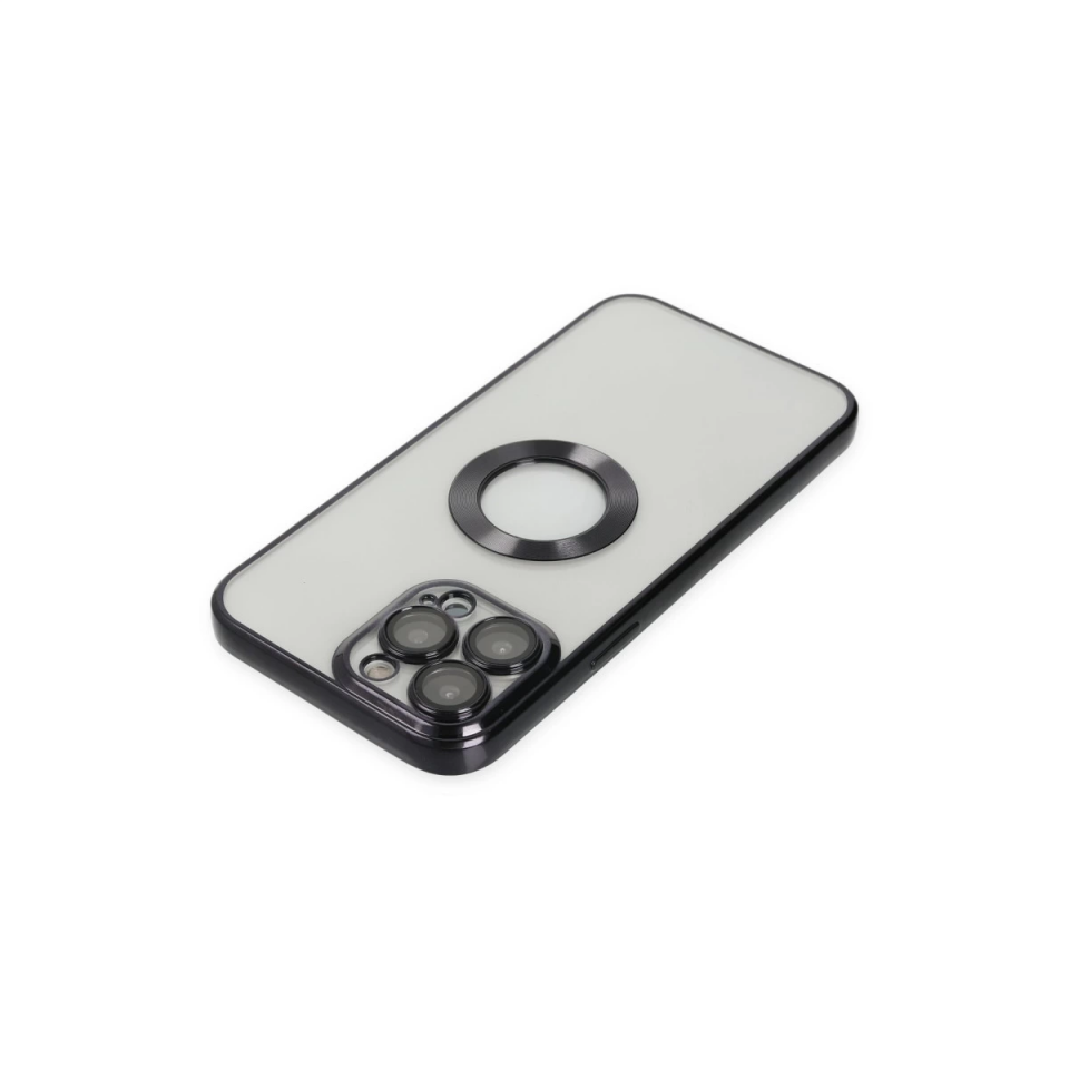 İphone 13 Pro Kılıf Slot Silikon - Siyah
