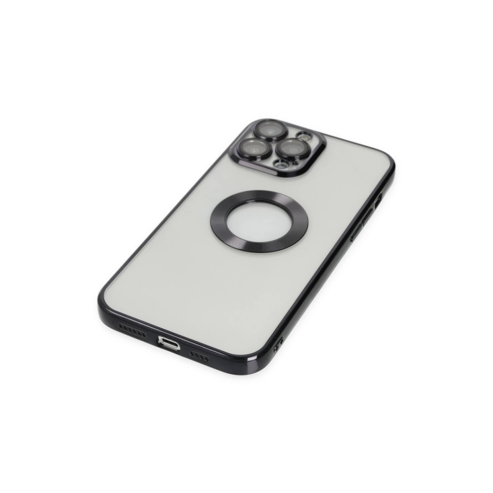 İphone 13 Pro Kılıf Slot Silikon - Siyah