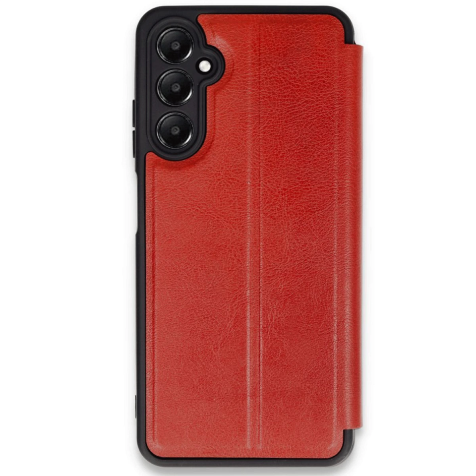 Samsung Galaxy A26 Kılıf Flip Cover - Kırmızı