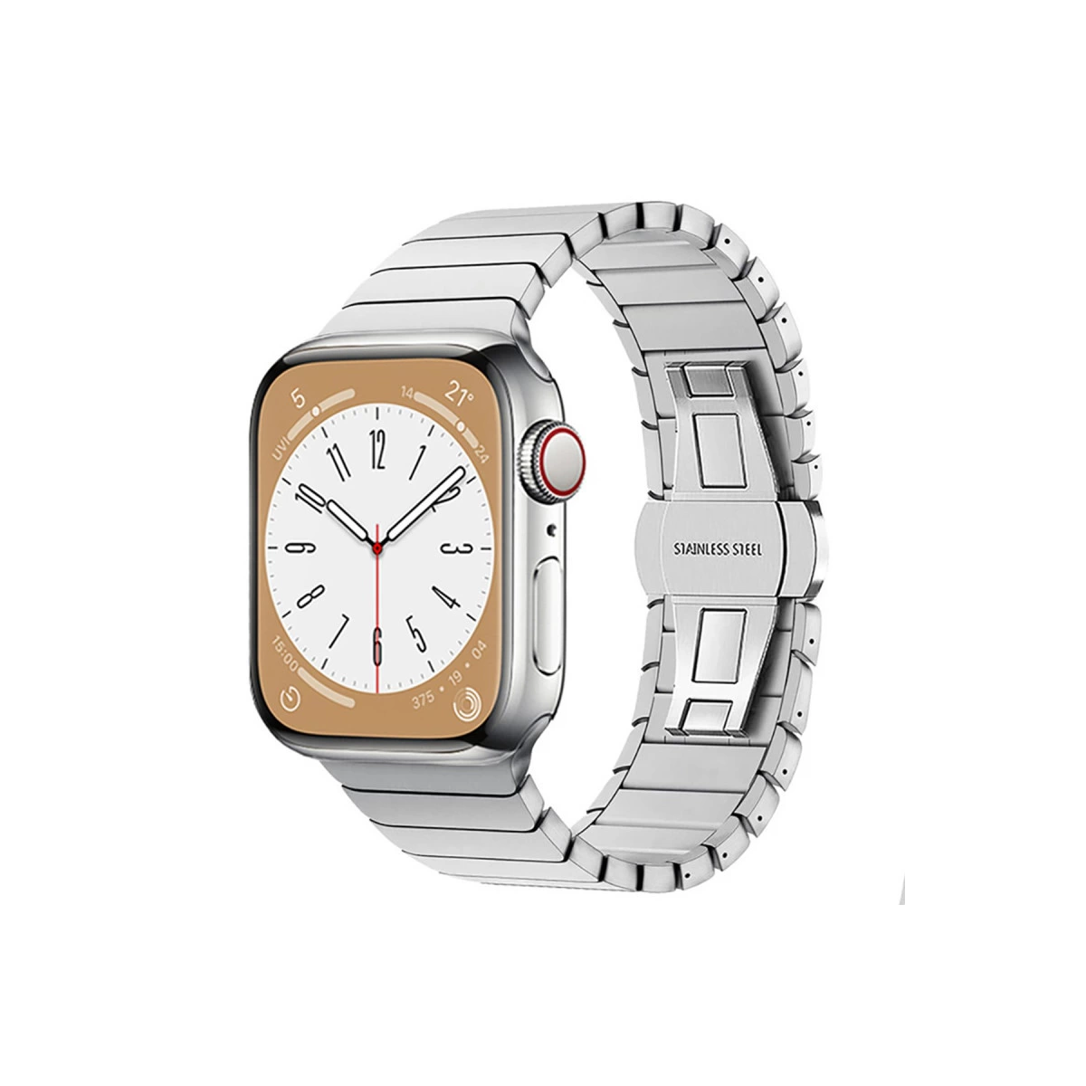 Watch 38mm Kr413 Fine Steel Kordon - Gümüş