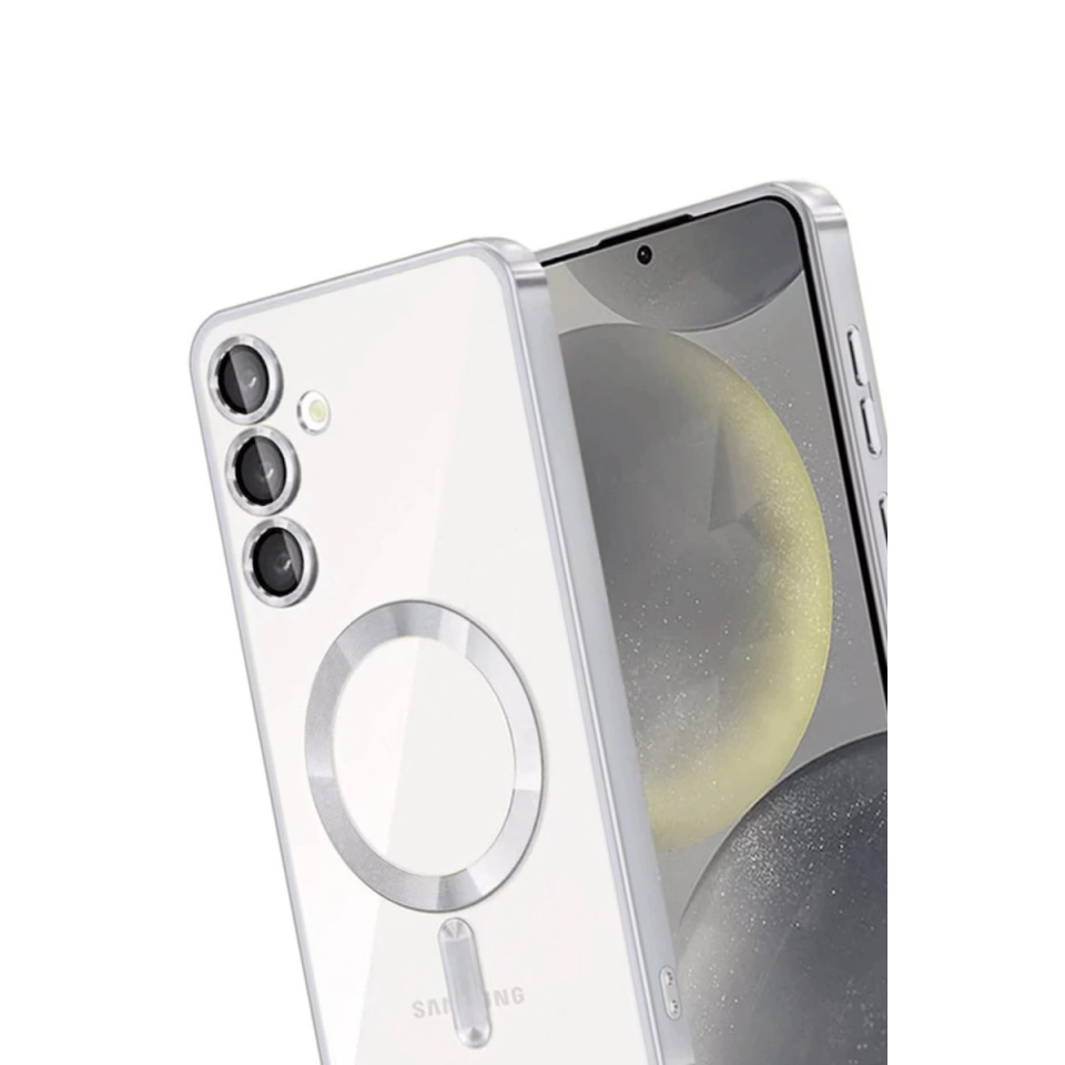 Samsung Galaxy A16 5g Kross Magneticsafe Kapak - Gümüş