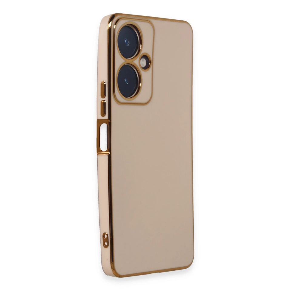 Vivo Y27 Kılıf Volet Silikon - Pembe