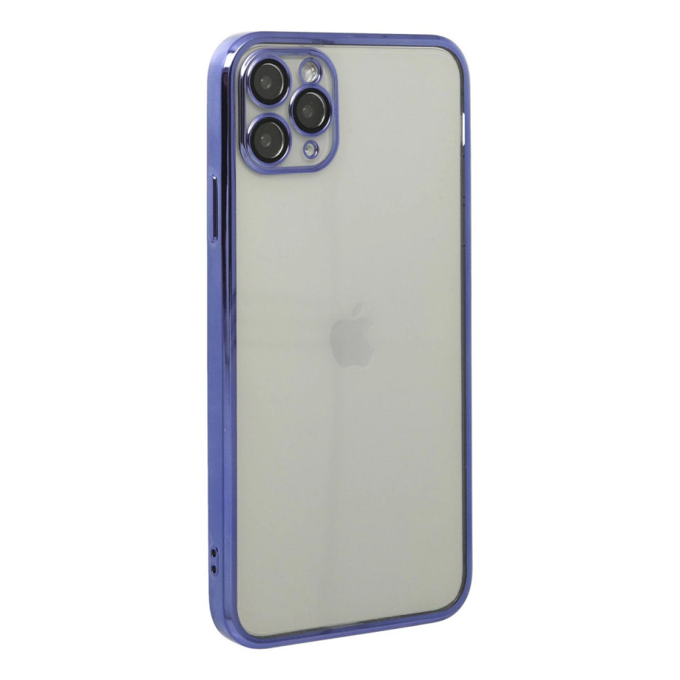 İphone 11 Pro Kılıf Razer Lensli Silikon - Mor