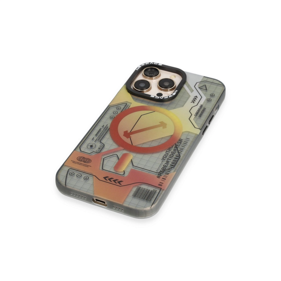 İphone 13 Pro Max Kılıf Venüs Magneticsafe Desenli Kapak - Venüs - 6