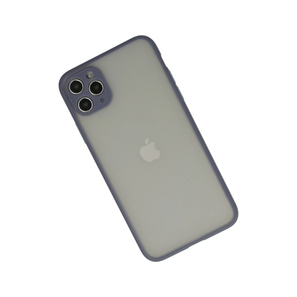 İphone 12 Pro Kılıf Montreal Silikon Kapak - Gri